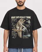 Mockup Boxy Heavyweight Tee Black male close-up 07