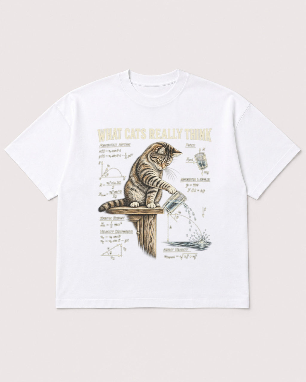 Mockup Boxy Heavyweight Tee White product