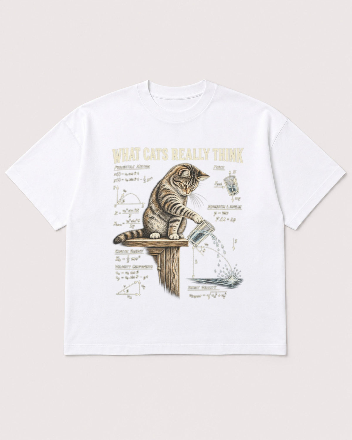 Mockup Boxy Heavyweight Tee White product