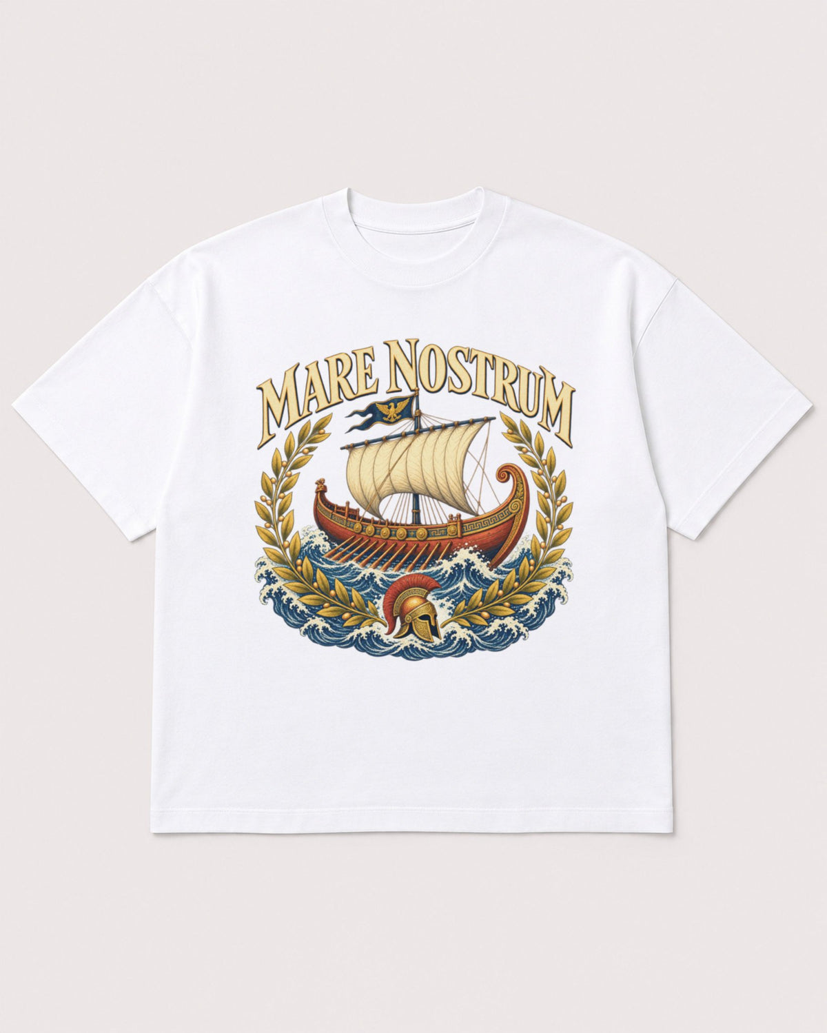 Mockup Boxy Heavyweight Tee White product