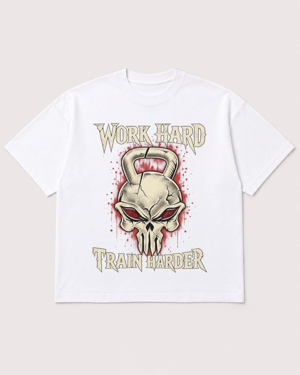 Mockup Boxy Heavyweight Tee White product