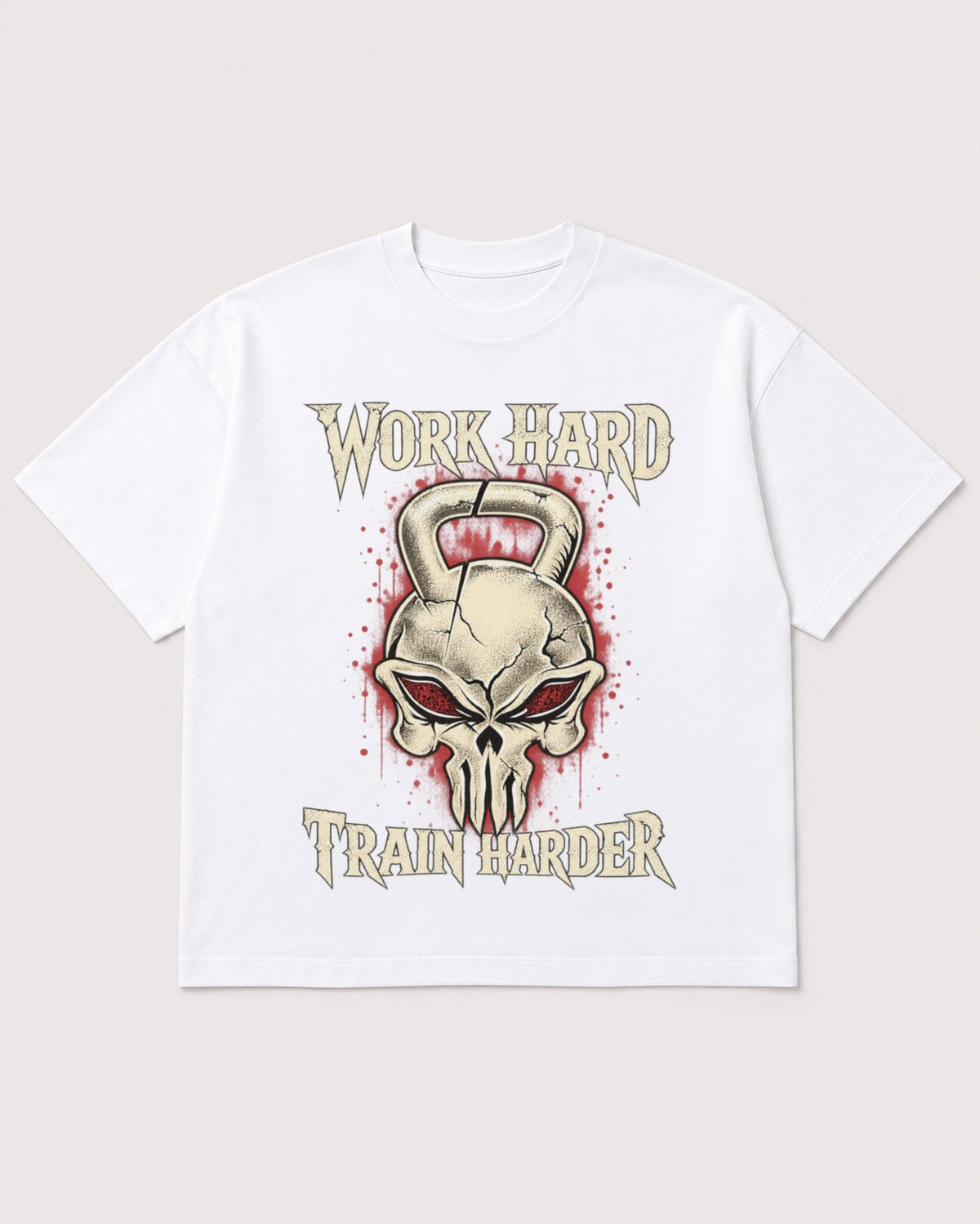 Mockup Boxy Heavyweight Tee White product
