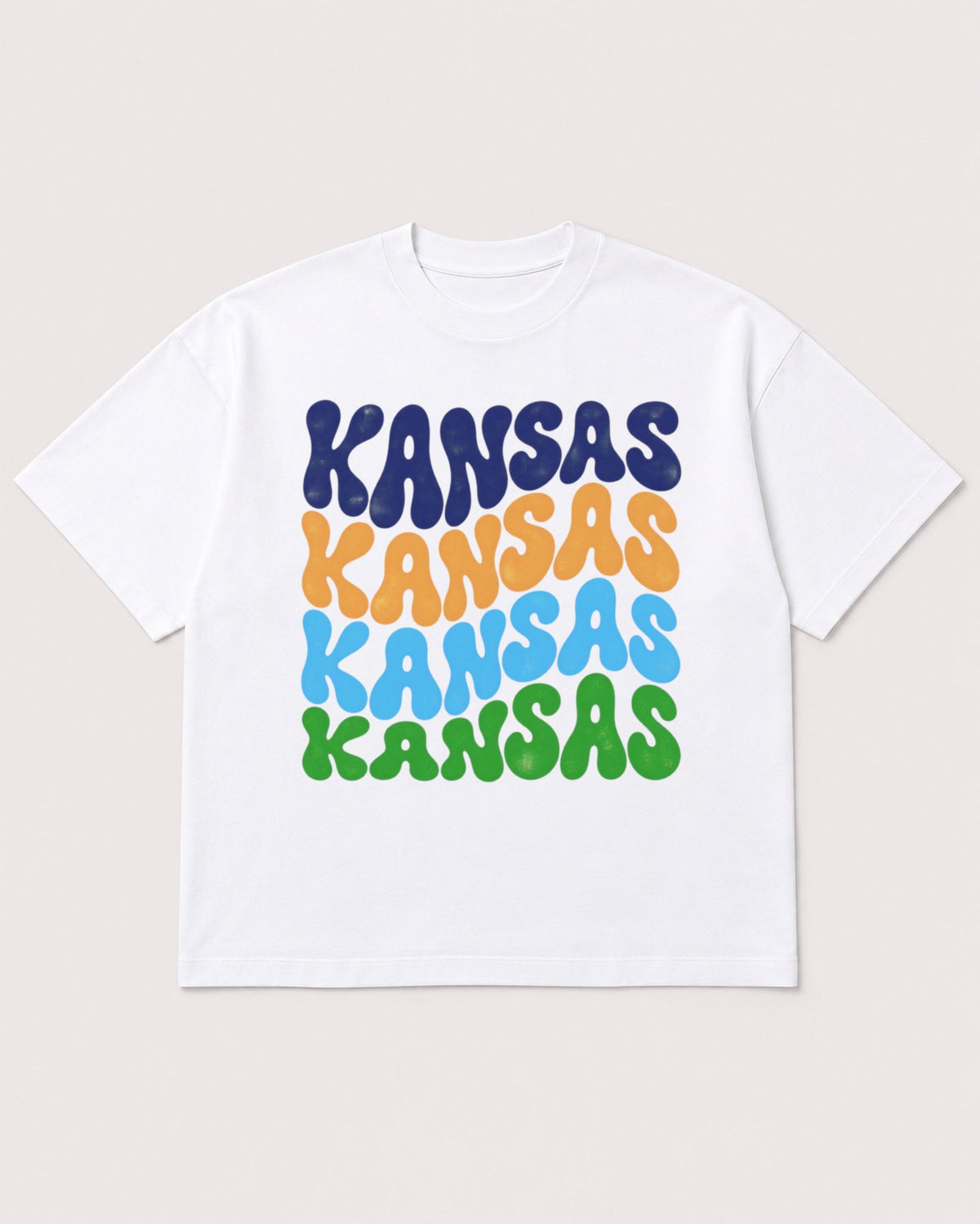 Mockup Boxy Heavyweight Tee White product