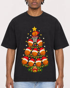 Mockup Boxy Heavyweight Tee Black male close-up 05