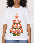 Mockup Boxy Heavyweight Tee White female close-up 05
