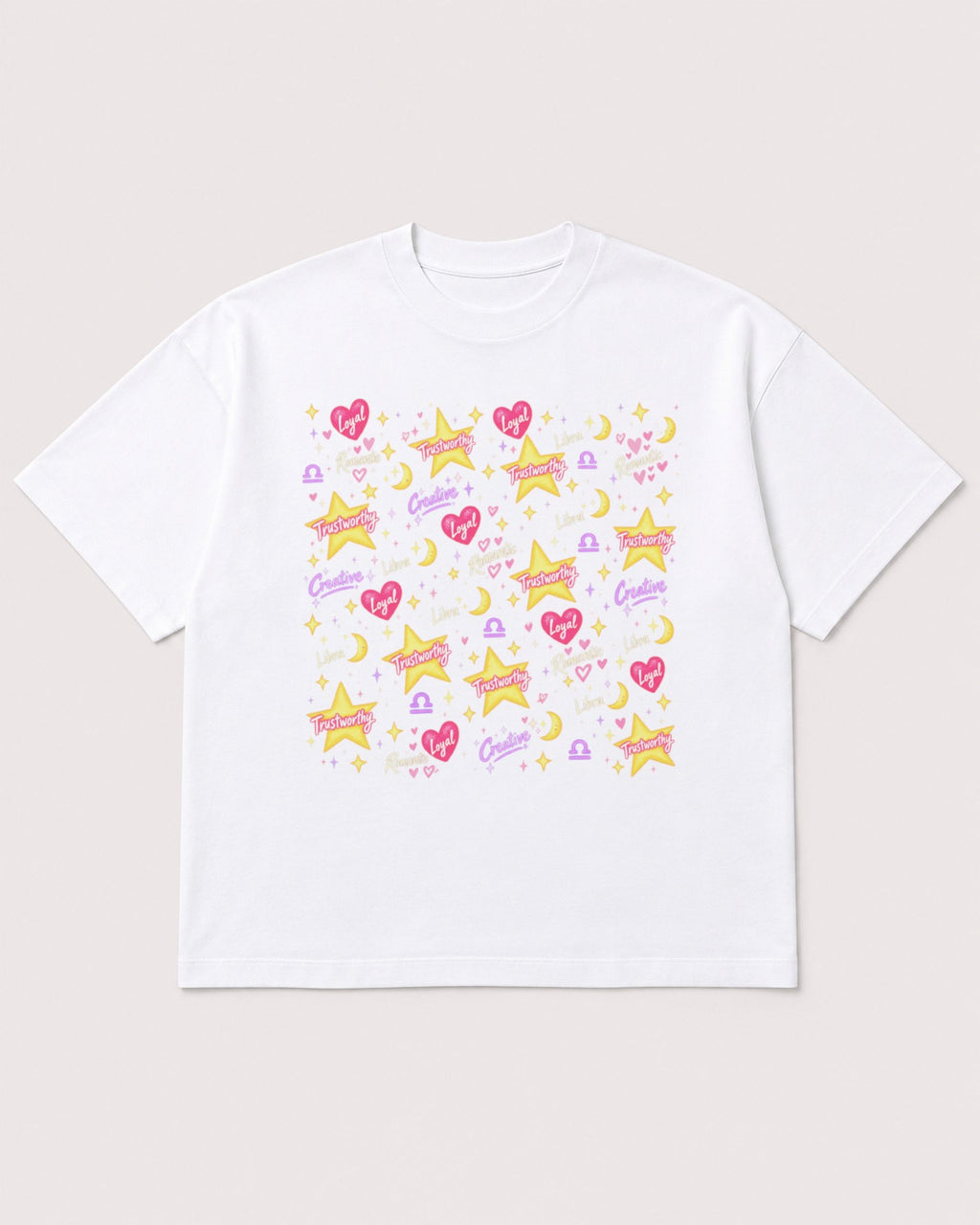 Mockup Boxy Heavyweight Tee White product
