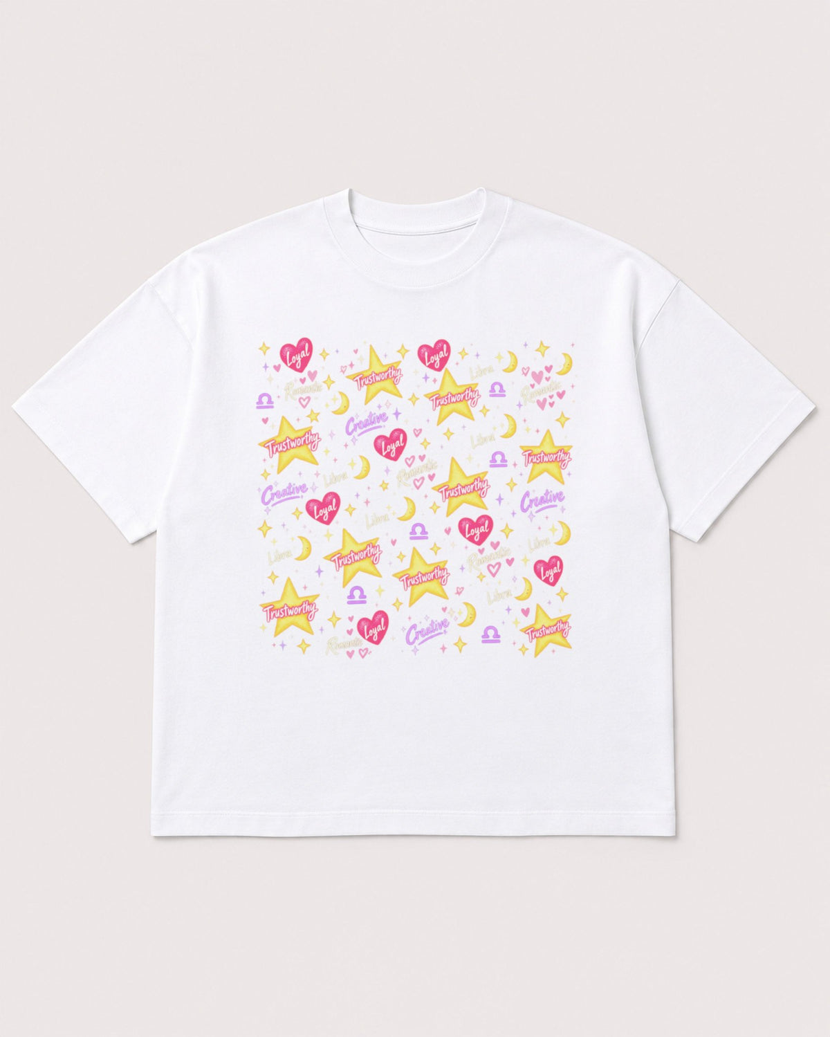 Mockup Boxy Heavyweight Tee White product