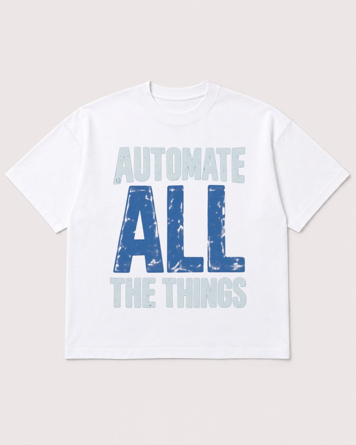 Mockup Boxy Heavyweight Tee White product