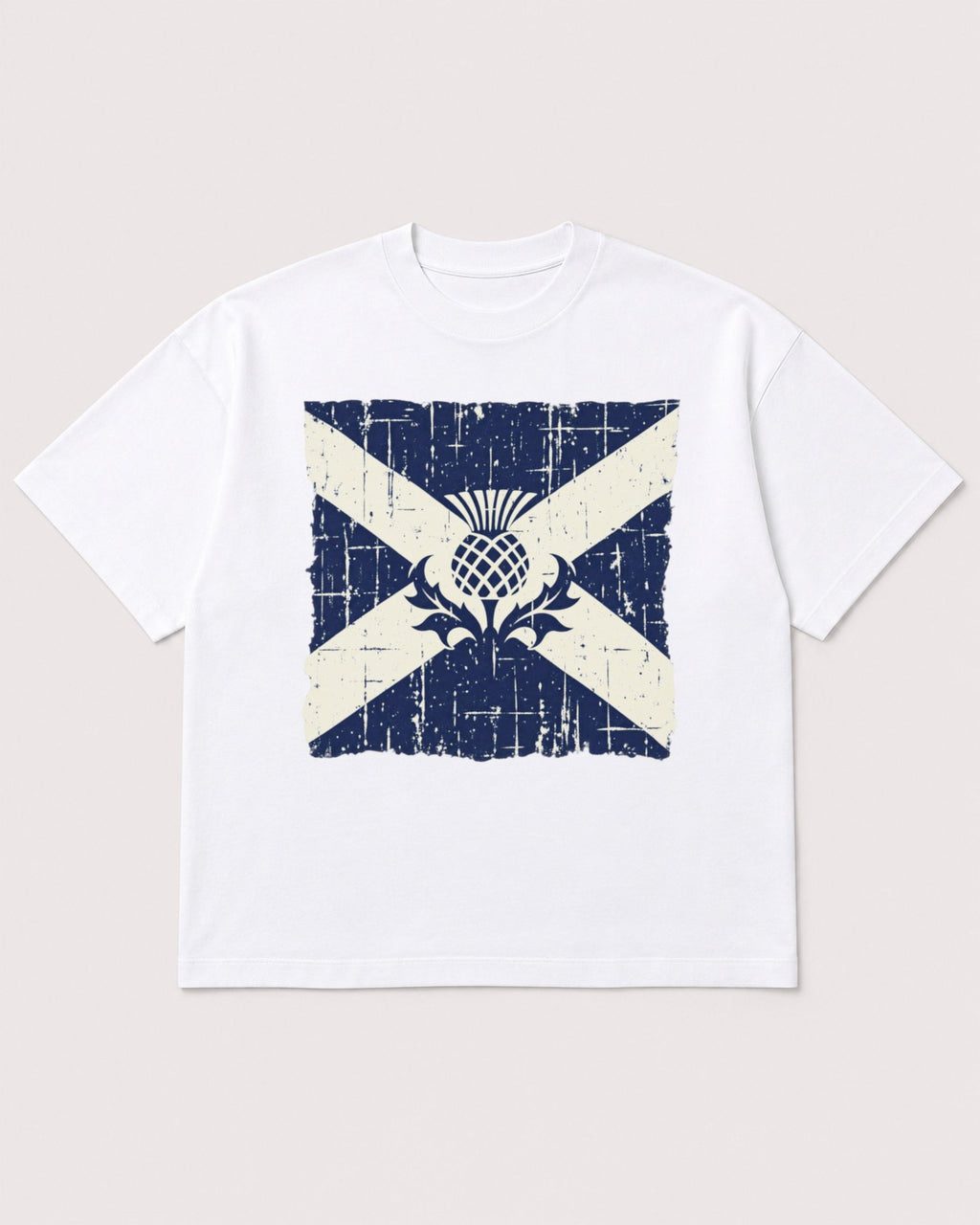 Mockup Boxy Heavyweight Tee White product