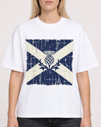 Mockup Boxy Heavyweight Tee White female close-up 08