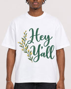 Mockup Boxy Heavyweight Tee White male close-up 05