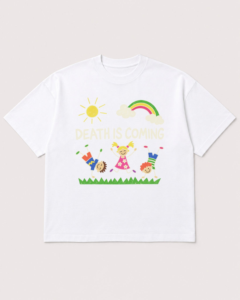 Mockup Boxy Heavyweight Tee White product