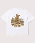 Mockup Boxy Heavyweight Tee White product