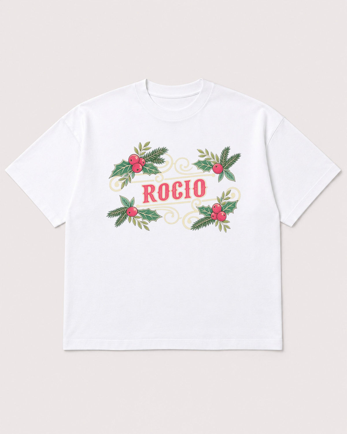 Mockup Boxy Heavyweight Tee White product