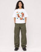 Mockup Boxy Heavyweight Tee White female full-body 07