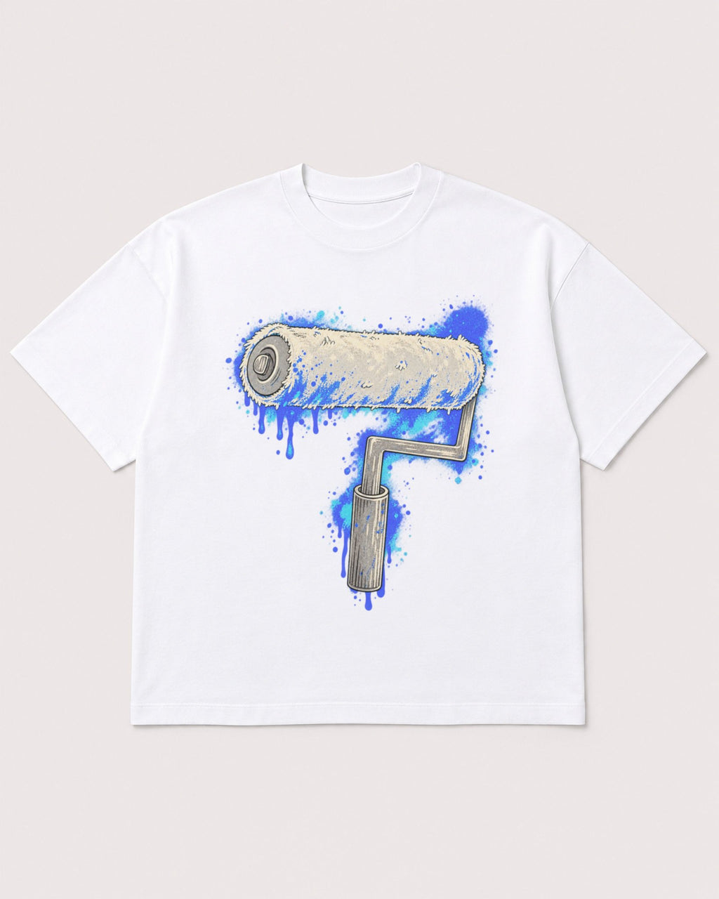 Mockup Boxy Heavyweight Tee White product