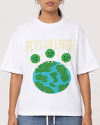 Mockup Boxy Heavyweight Tee White female close-up 16