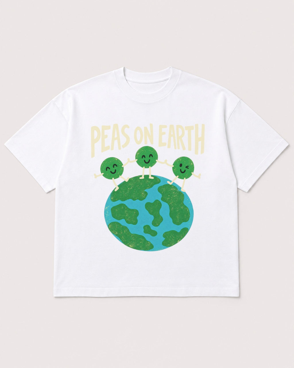 Mockup Boxy Heavyweight Tee White product