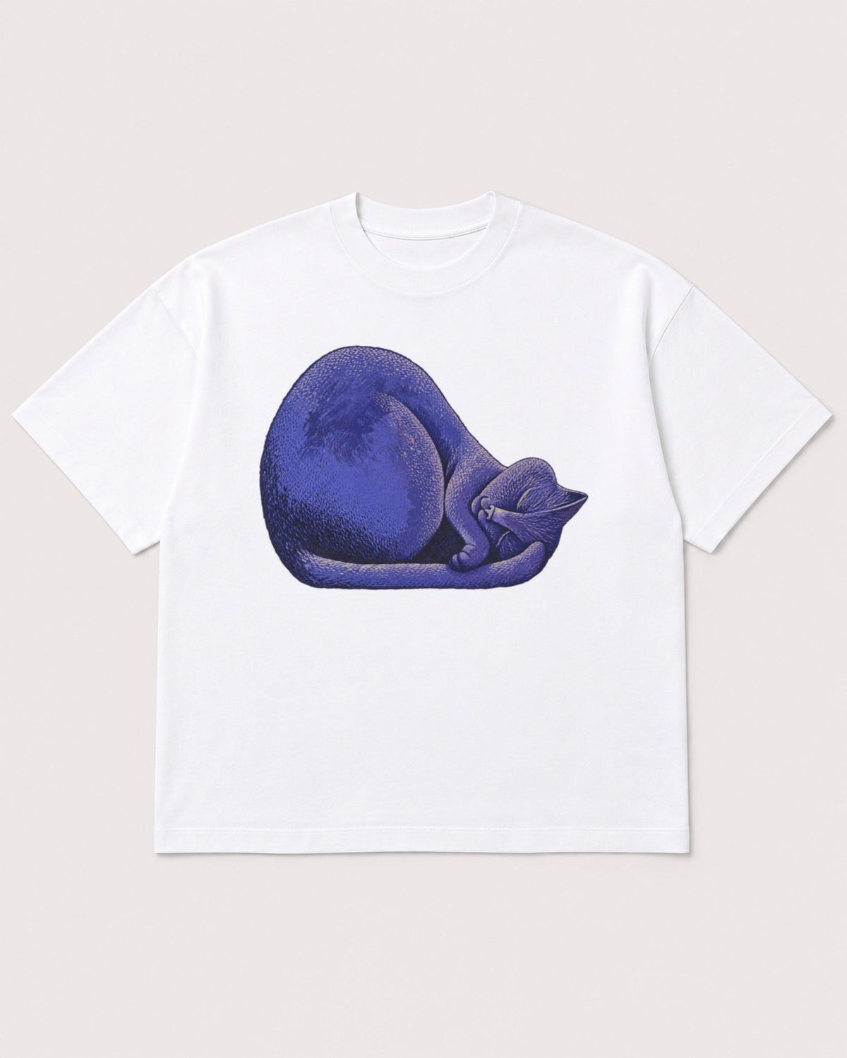 Mockup Boxy Heavyweight Tee White product