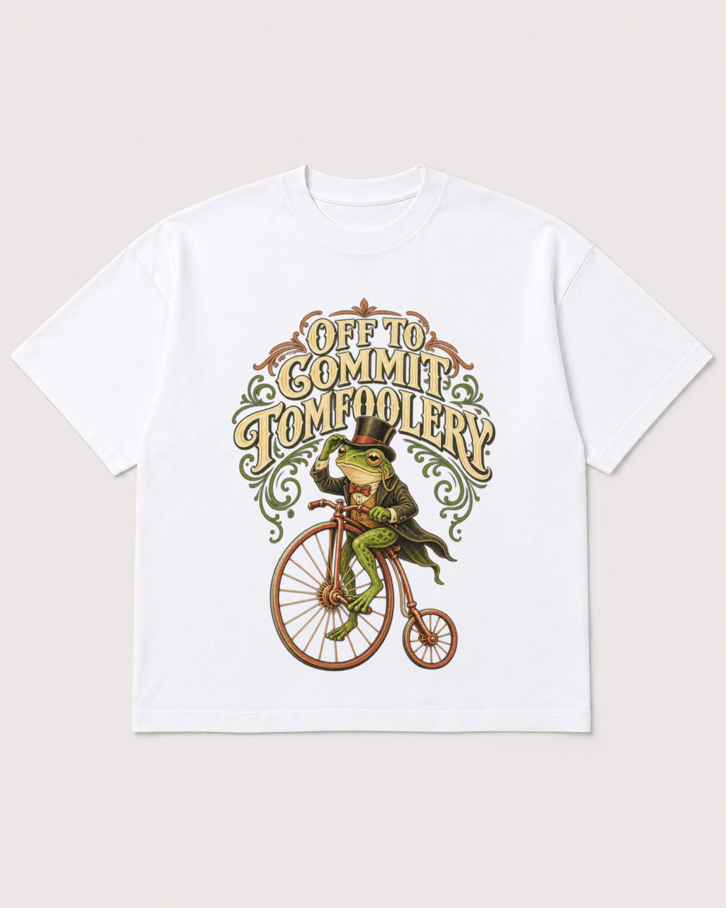 Mockup Boxy Heavyweight Tee White product