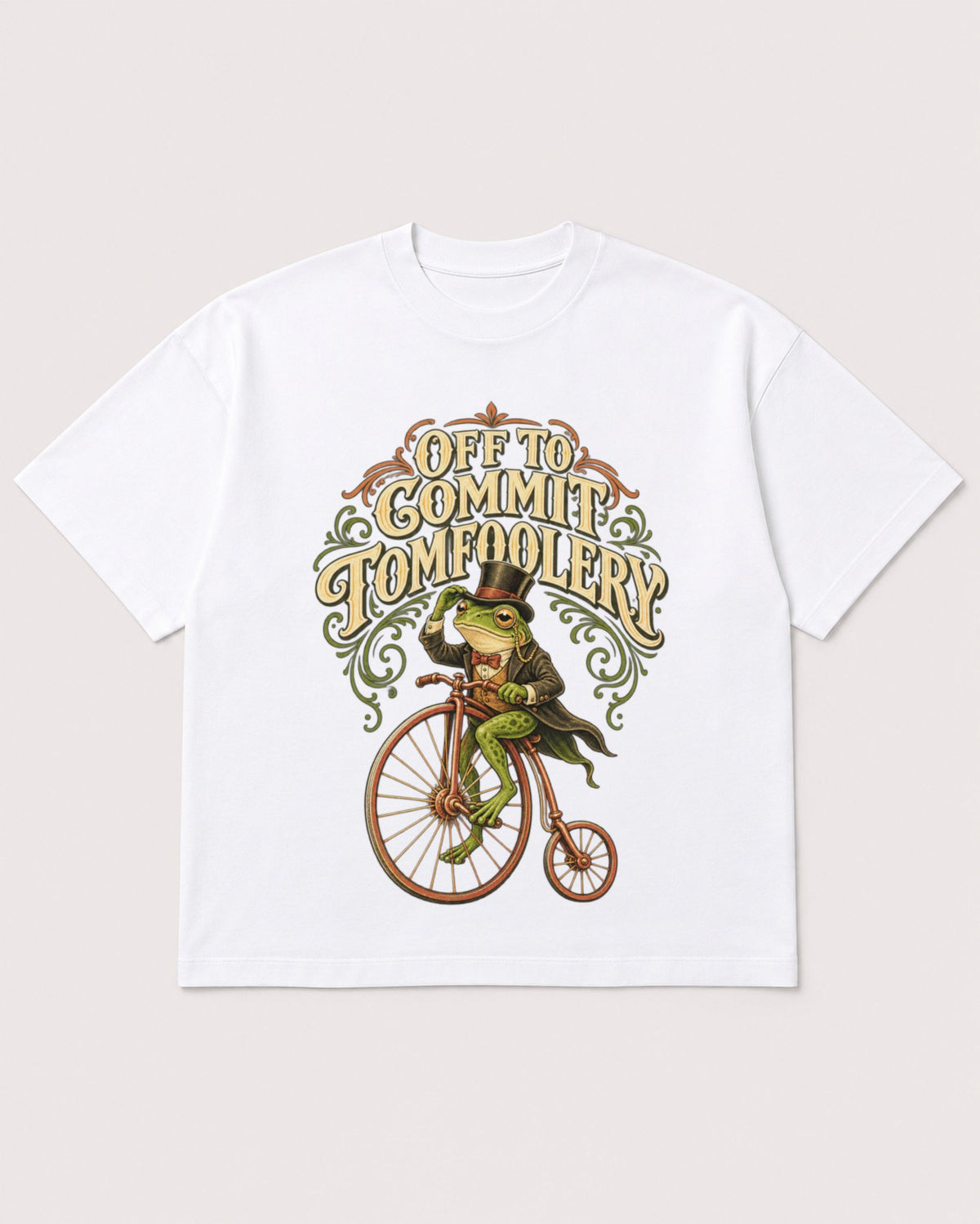 Mockup Boxy Heavyweight Tee White product