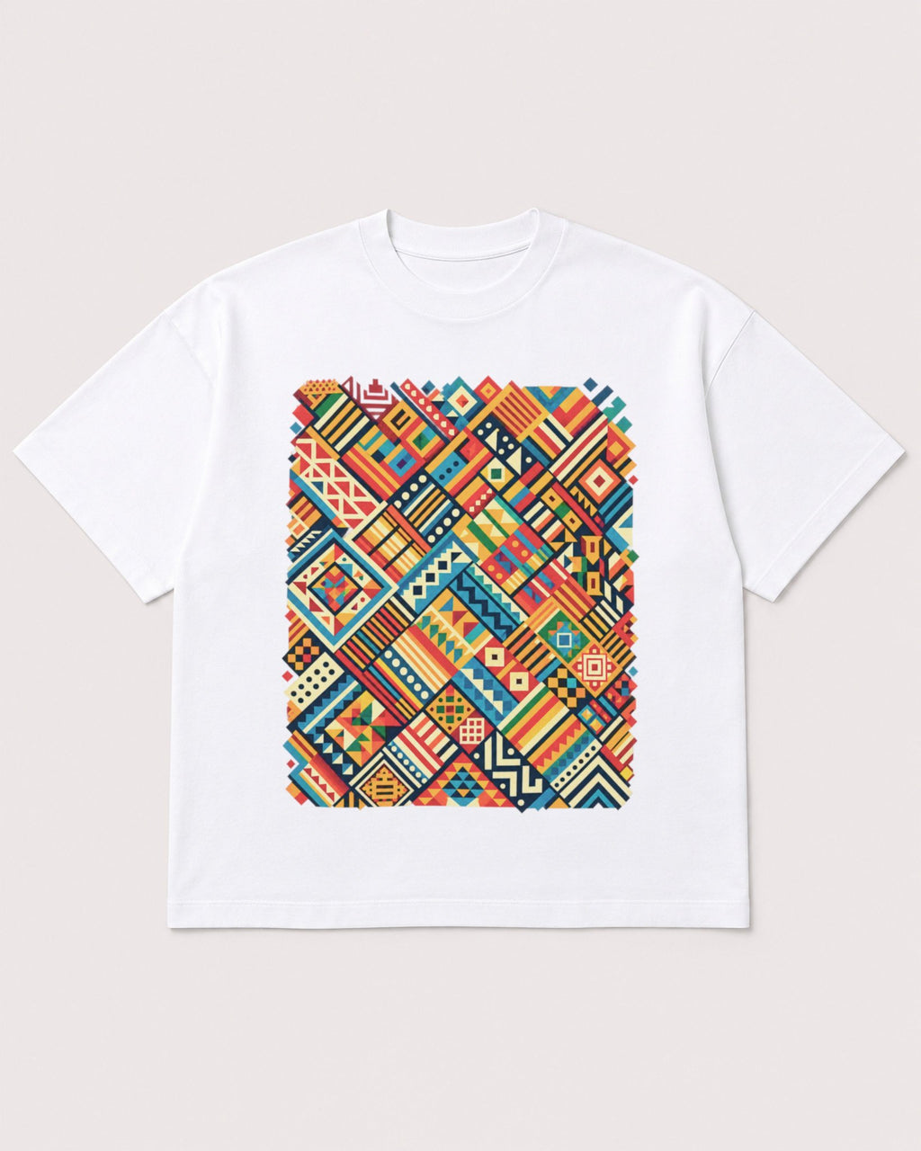 Mockup Boxy Heavyweight Tee White product