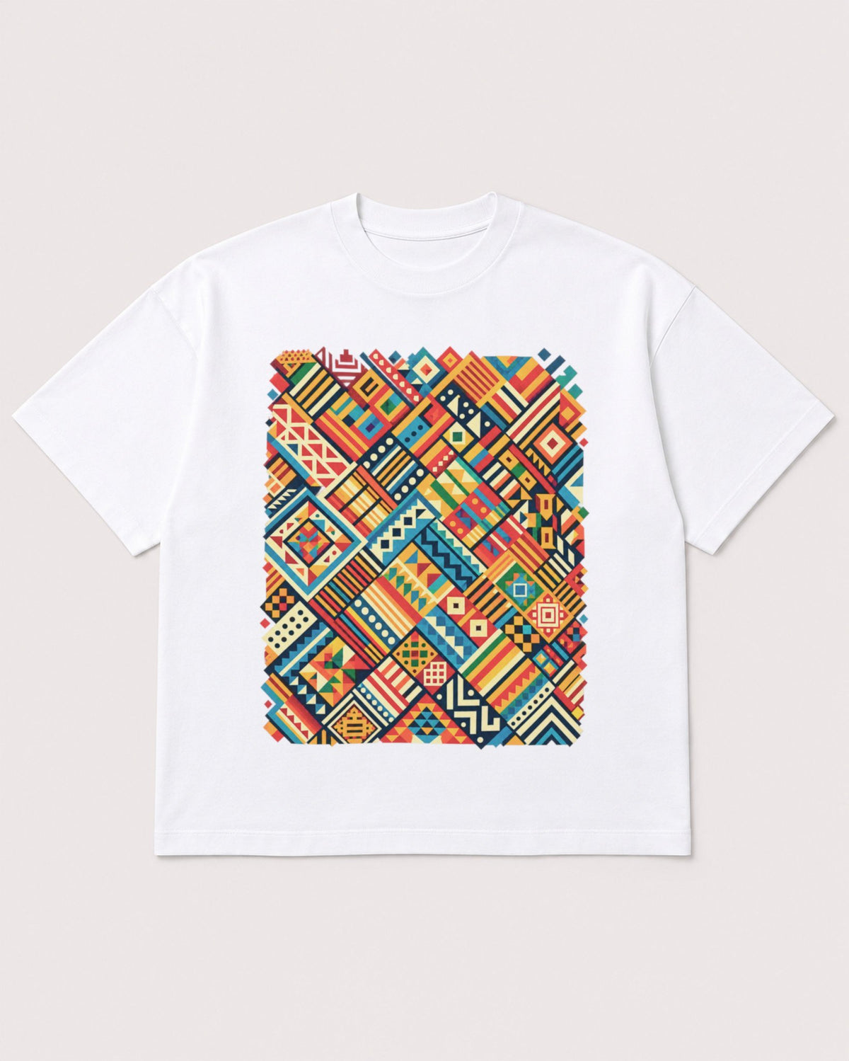Mockup Boxy Heavyweight Tee White product