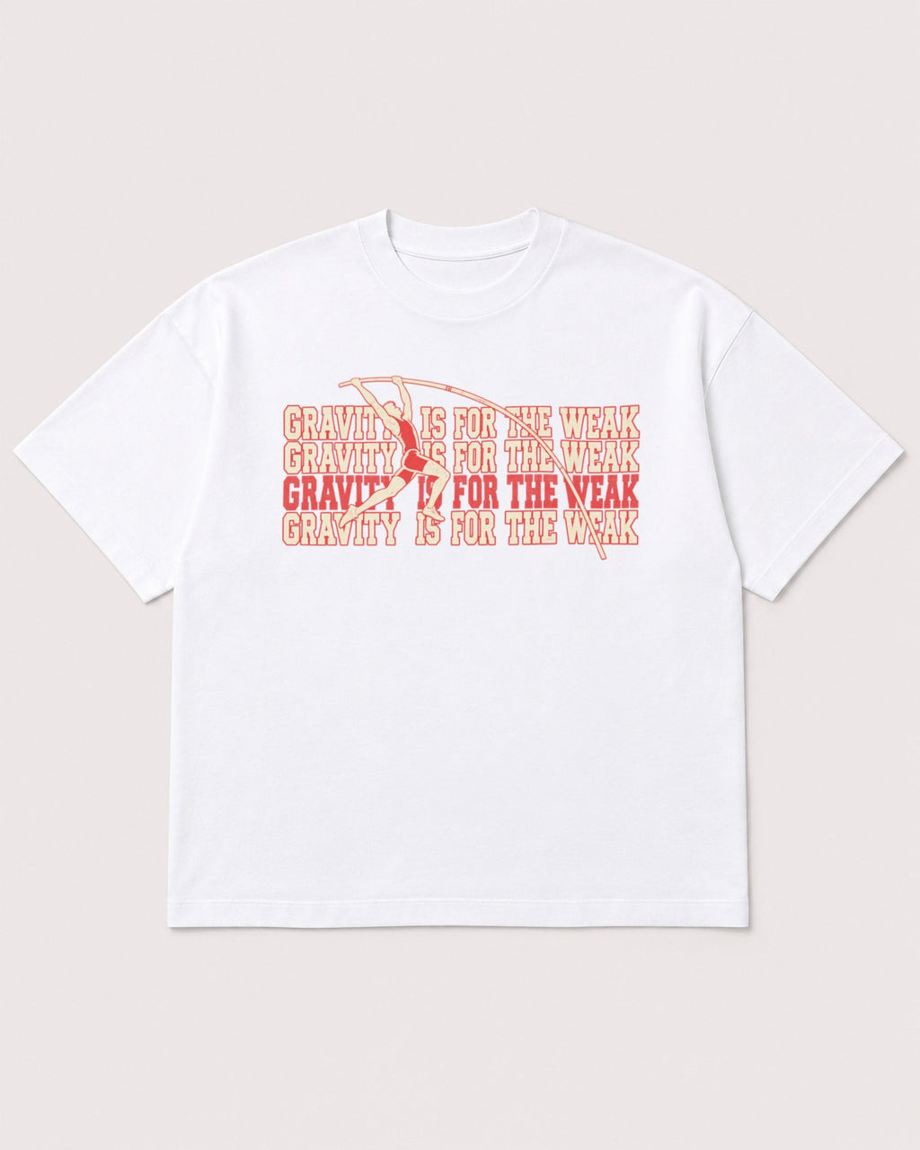 Mockup Boxy Heavyweight Tee White product