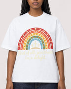 Mockup Boxy Heavyweight Tee White female close-up 04