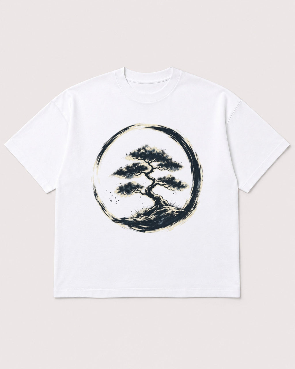 Mockup Boxy Heavyweight Tee White product