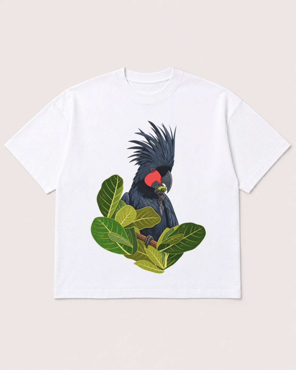 Mockup Boxy Heavyweight Tee White product