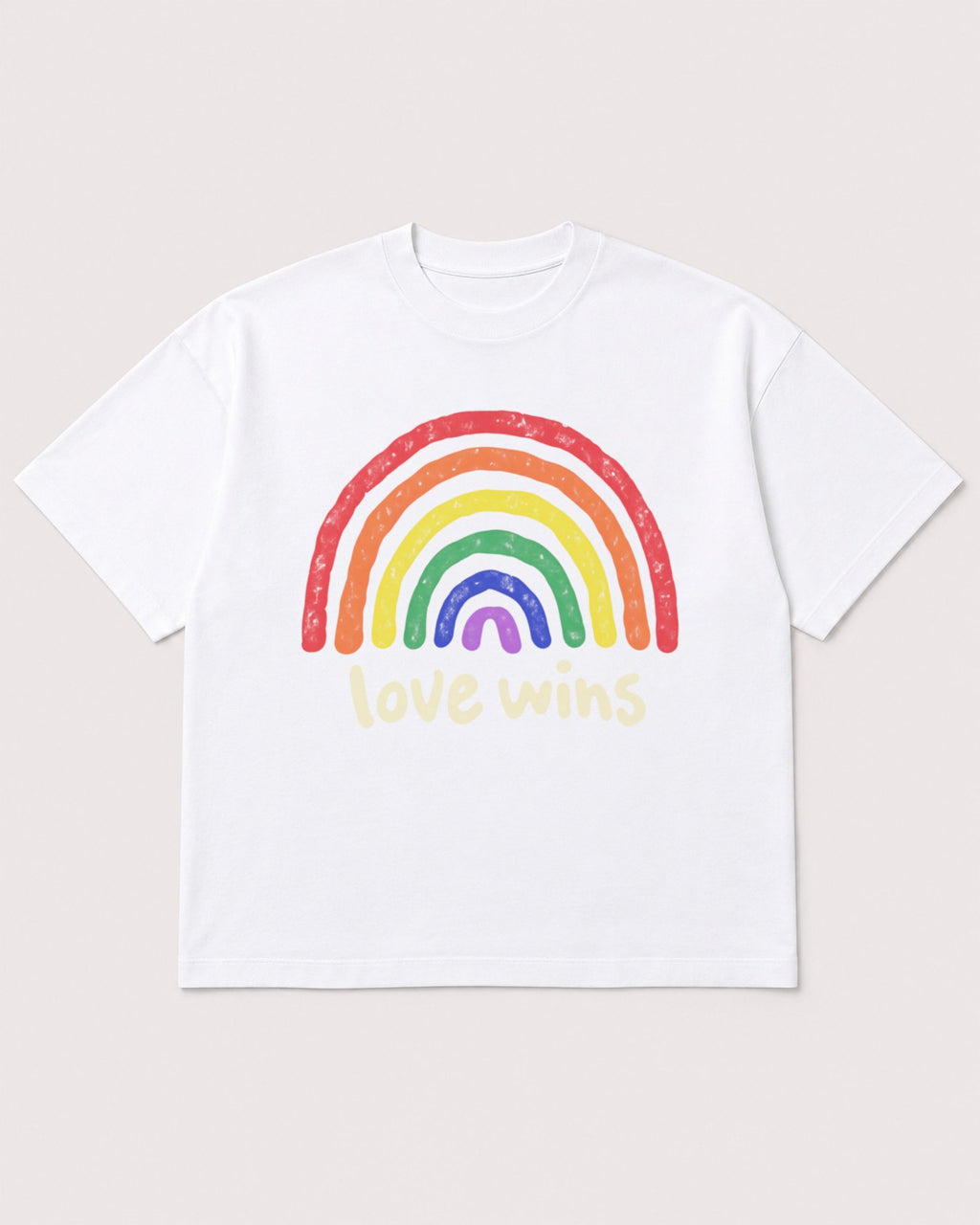 Mockup Boxy Heavyweight Tee White product