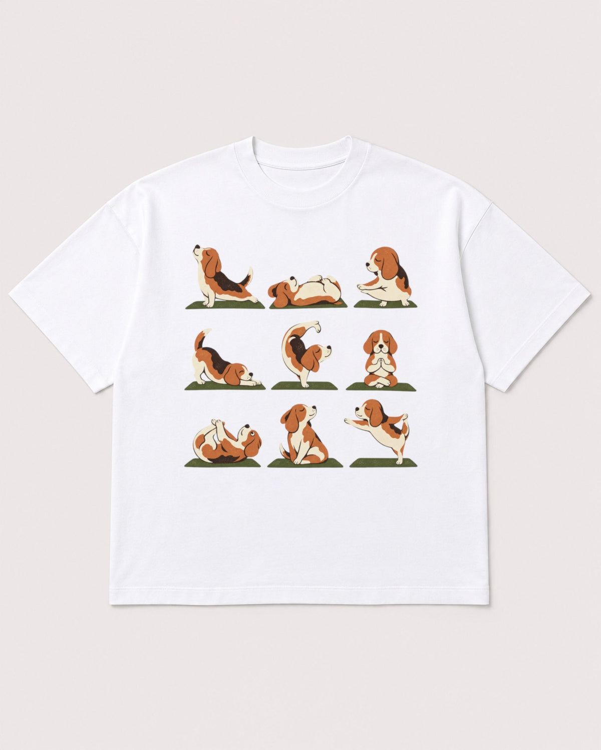 Mockup Boxy Heavyweight Tee White product