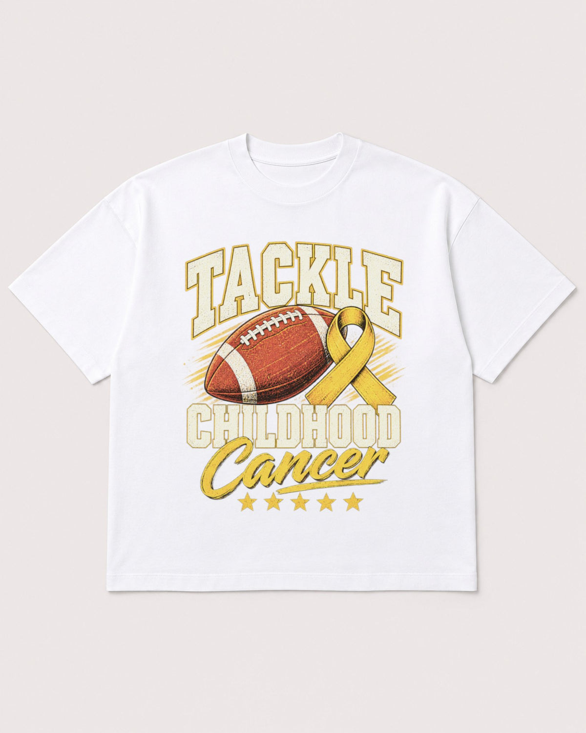 Mockup Boxy Heavyweight Tee White product