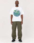 Mockup Boxy Heavyweight Tee White male full-body 44