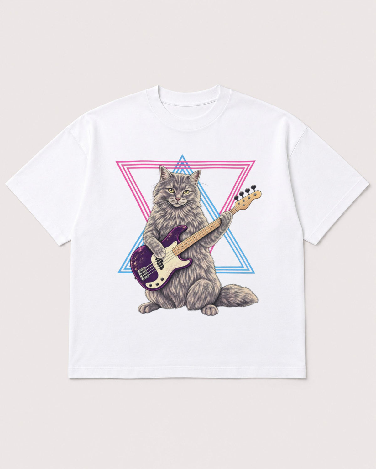 Mockup Boxy Heavyweight Tee White product