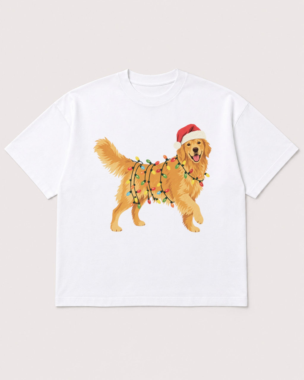 Mockup Boxy Heavyweight Tee White product