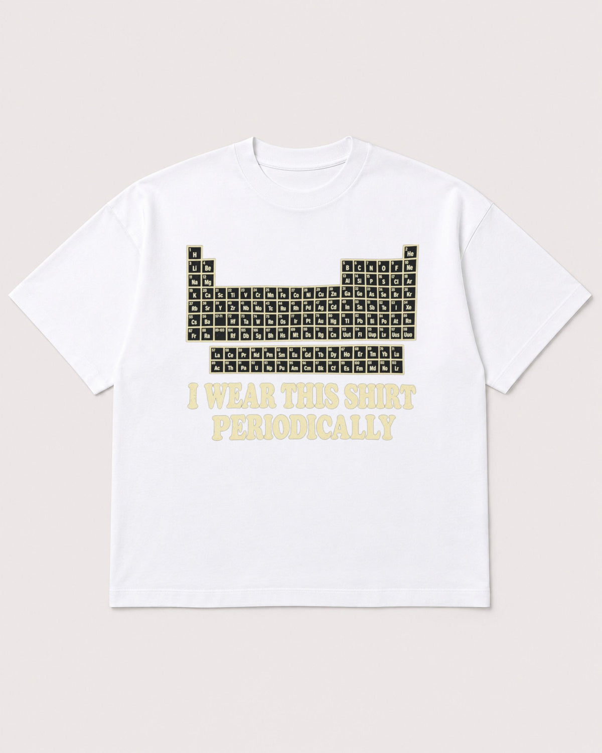 Mockup Boxy Heavyweight Tee White product