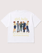 Mockup Boxy Heavyweight Tee White product