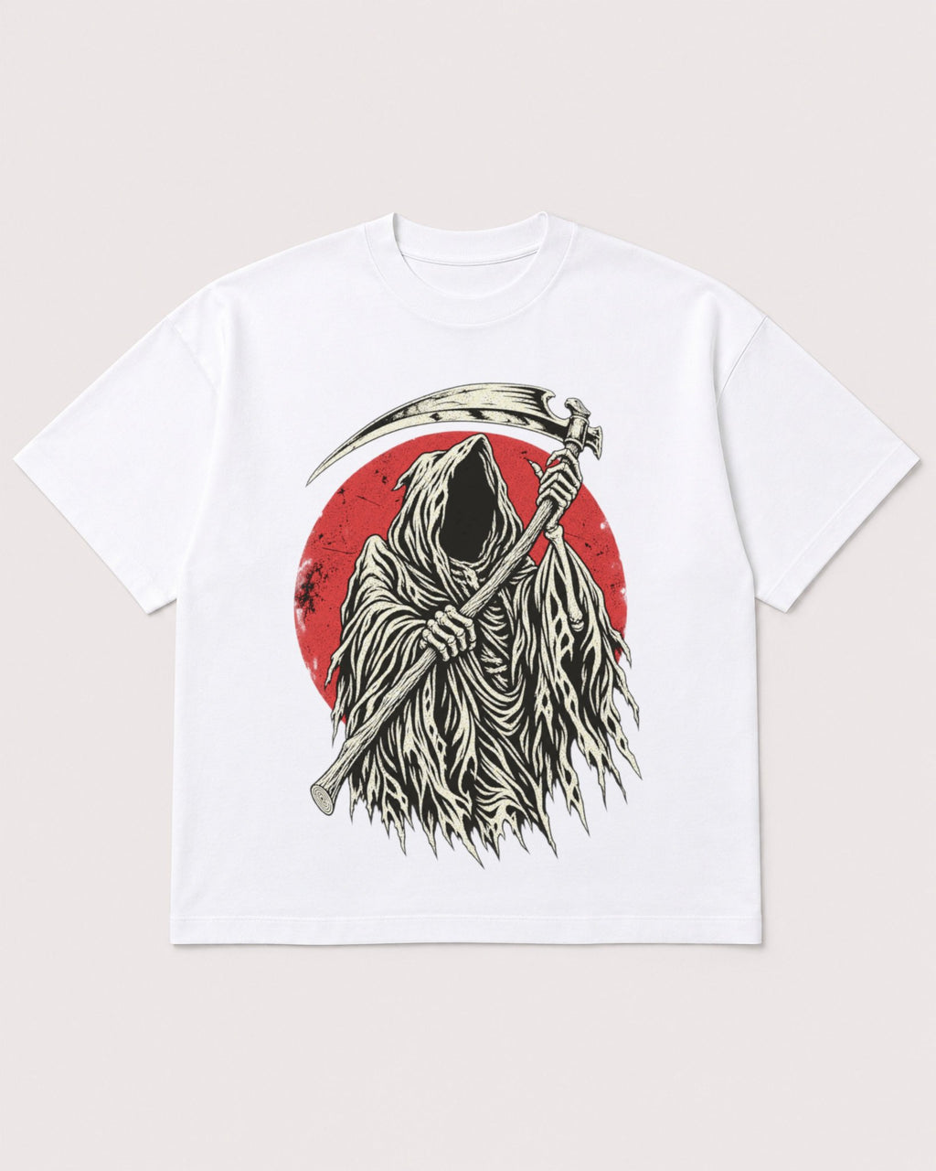 Mockup Boxy Heavyweight Tee White product