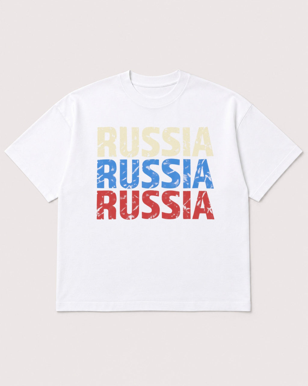 Mockup Boxy Heavyweight Tee White product