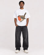 Mockup Boxy Heavyweight Tee White male full-body 05