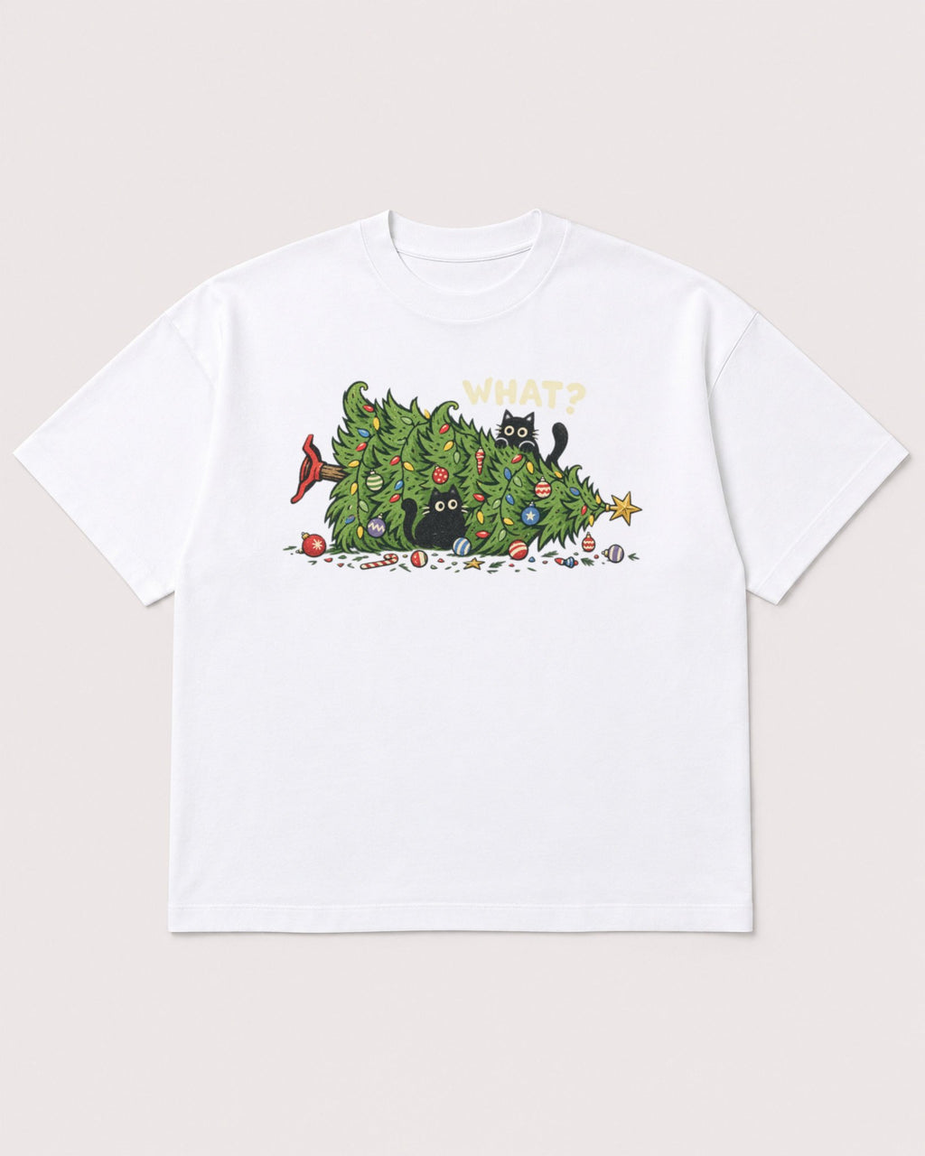 Mockup Boxy Heavyweight Tee White product