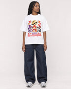 Mockup Boxy Heavyweight Tee White female full-body 04