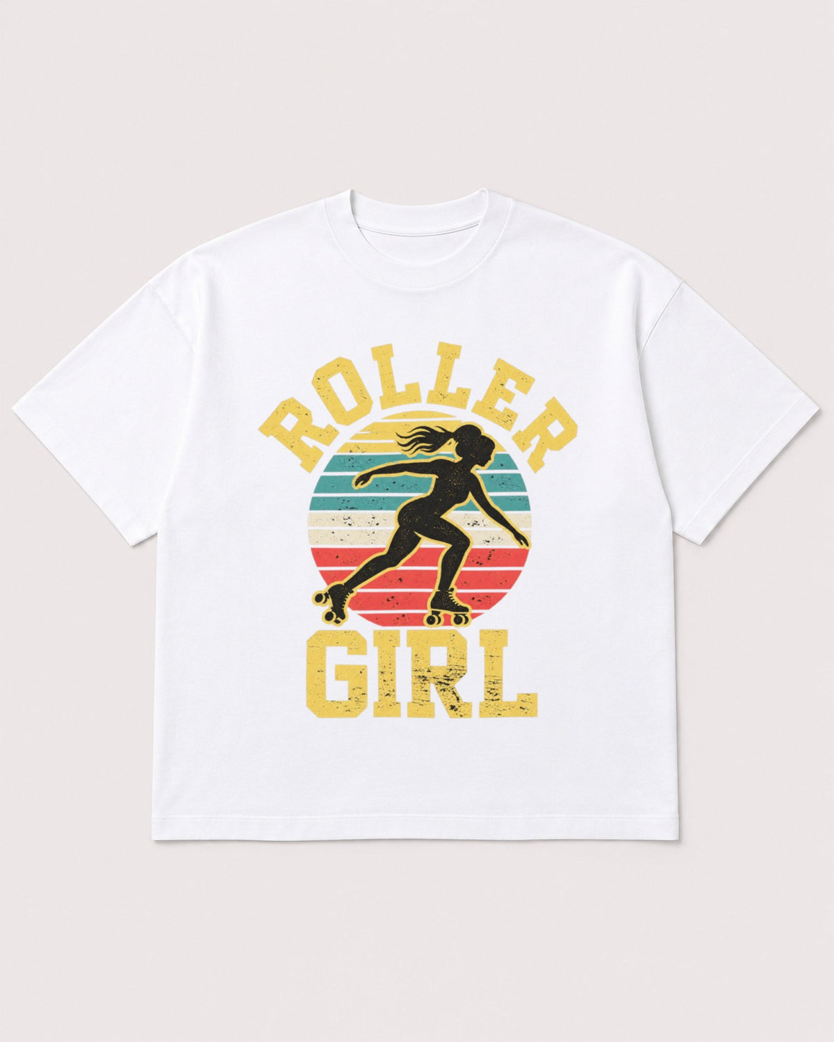 Mockup Boxy Heavyweight Tee White product