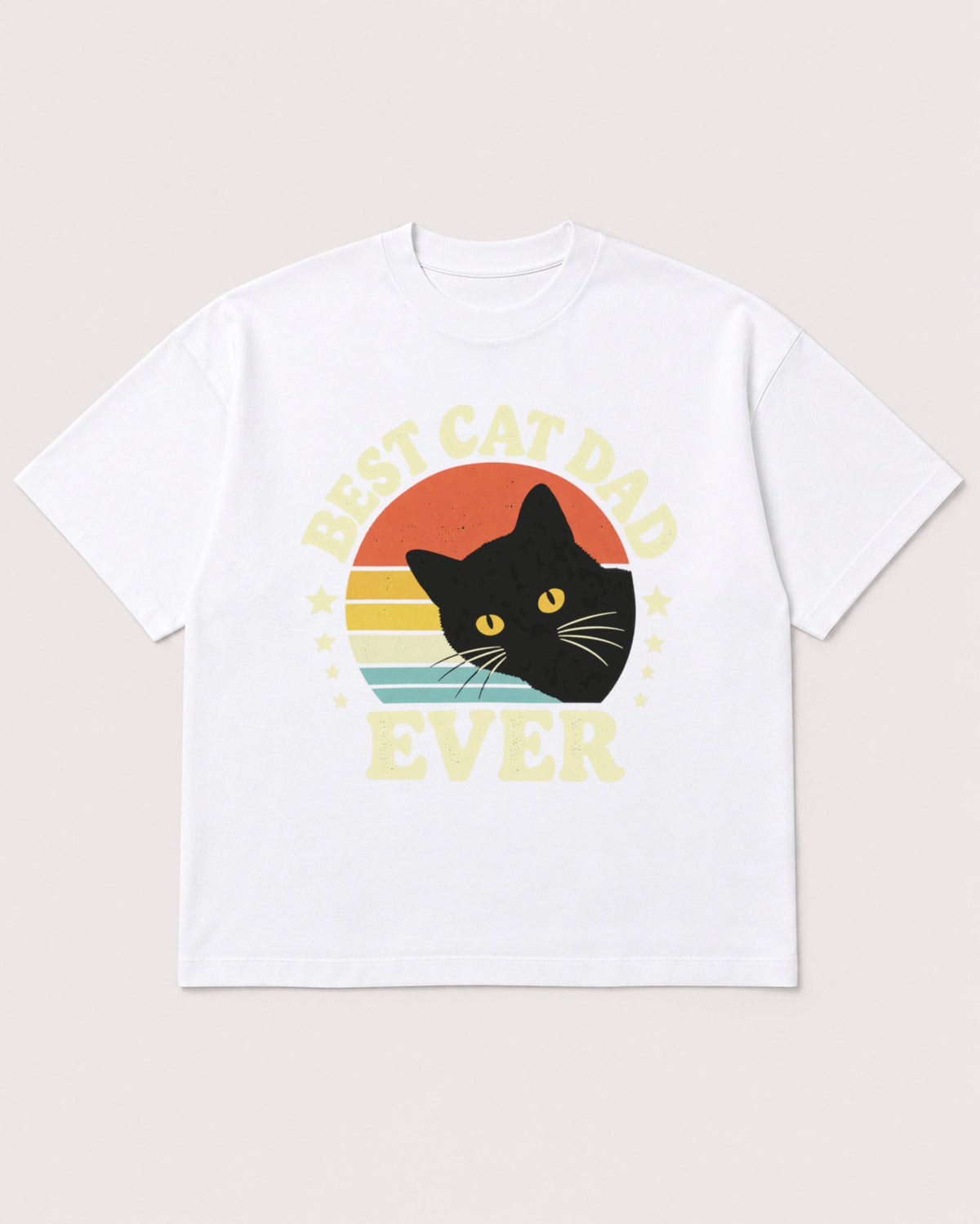 Mockup Boxy Heavyweight Tee White product