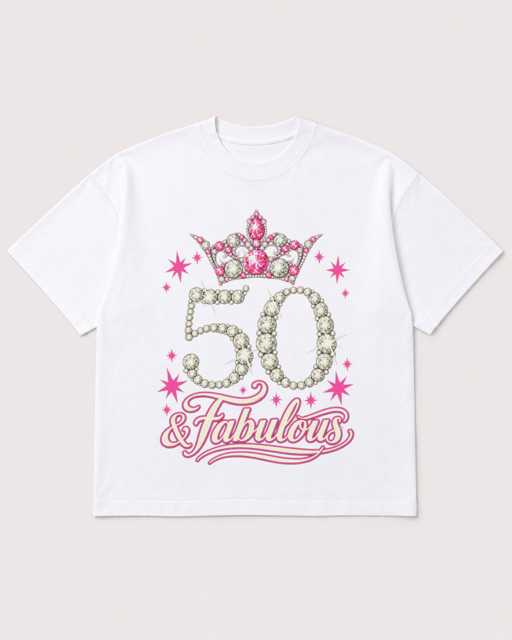 Mockup Boxy Heavyweight Tee White product