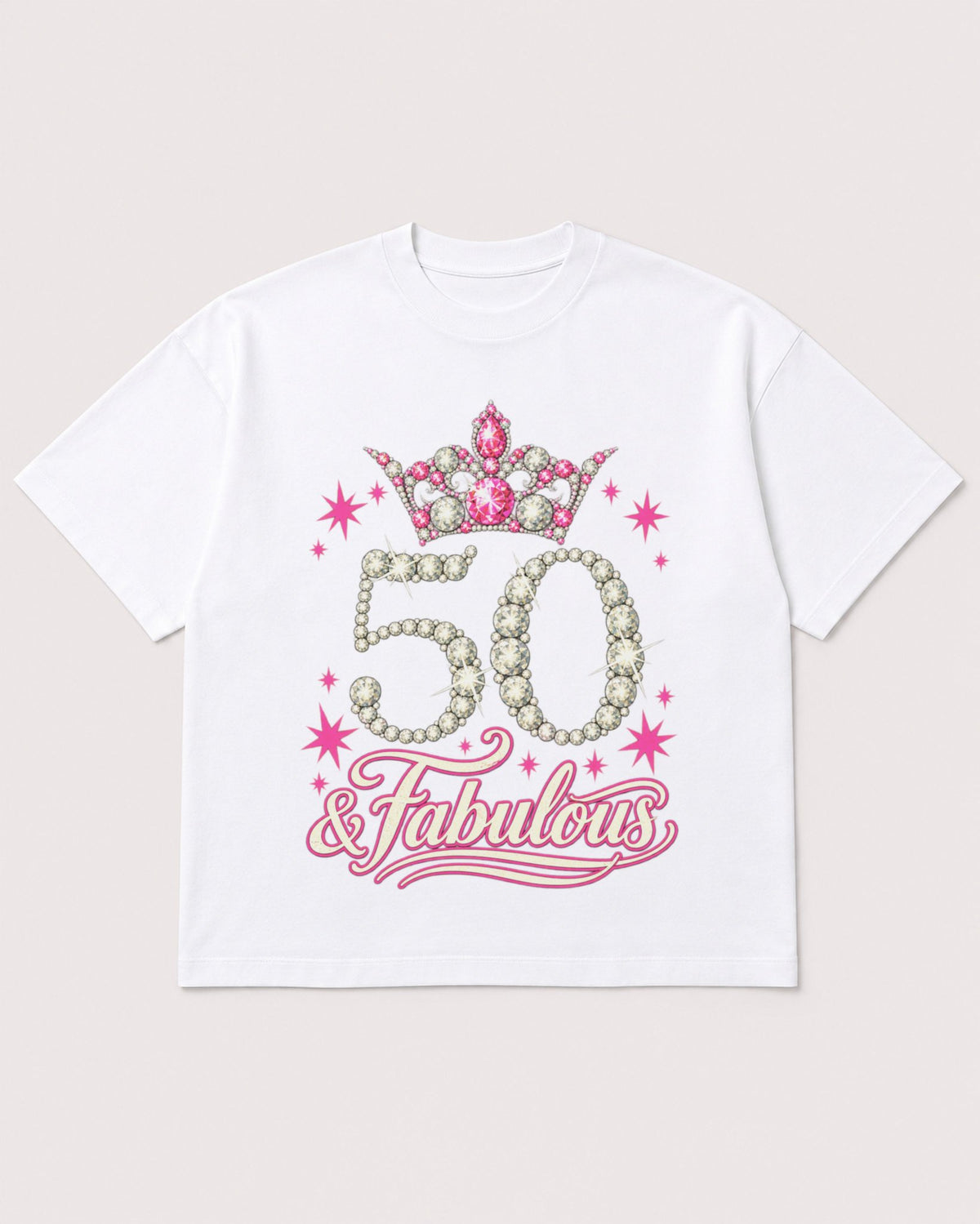 Mockup Boxy Heavyweight Tee White product