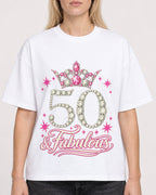 Mockup Boxy Heavyweight Tee White female close-up 08