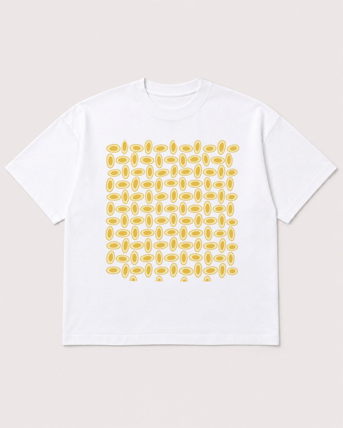Mockup Boxy Heavyweight Tee White product